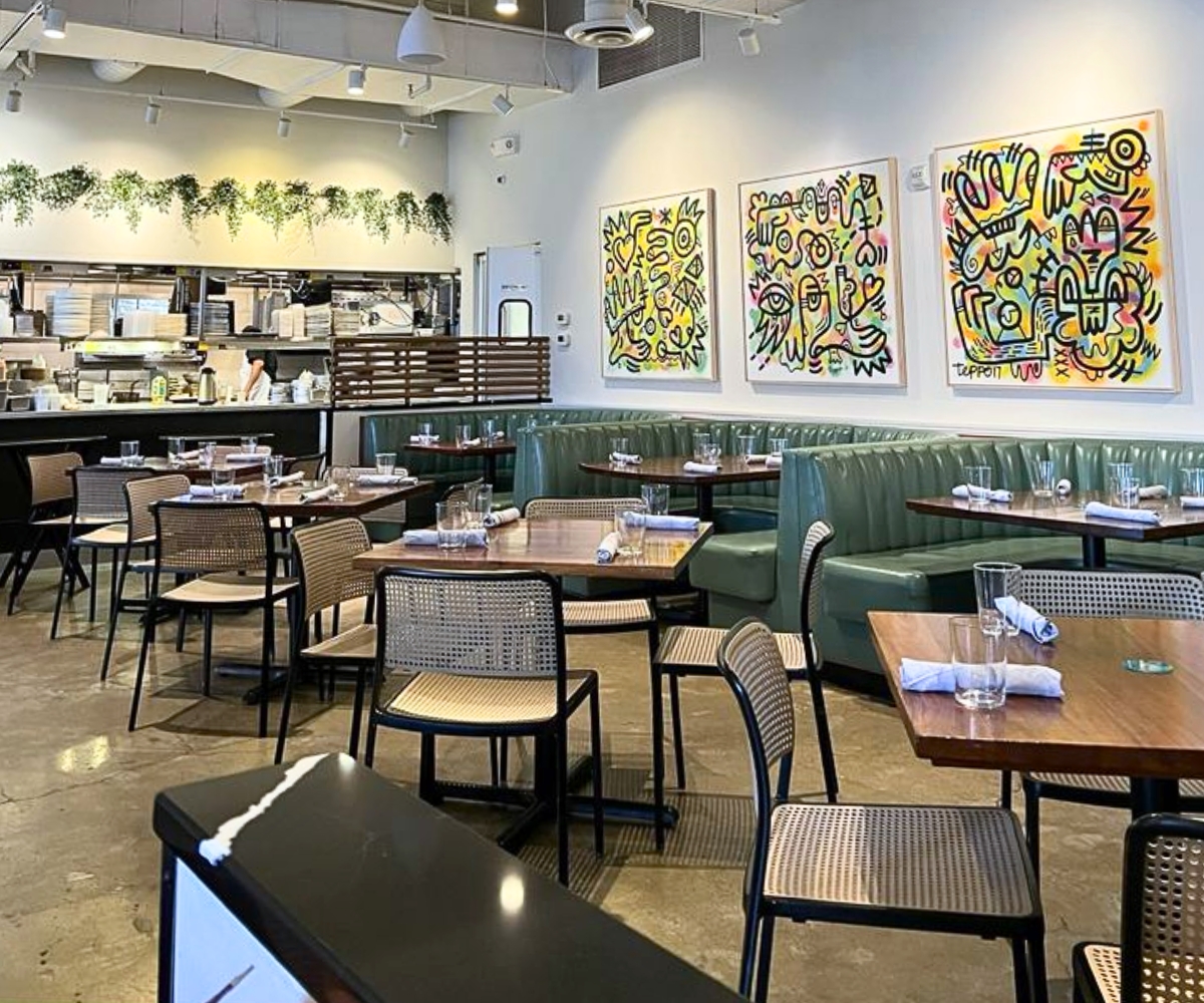 interior of Unconventional Diner in Washington, DC 