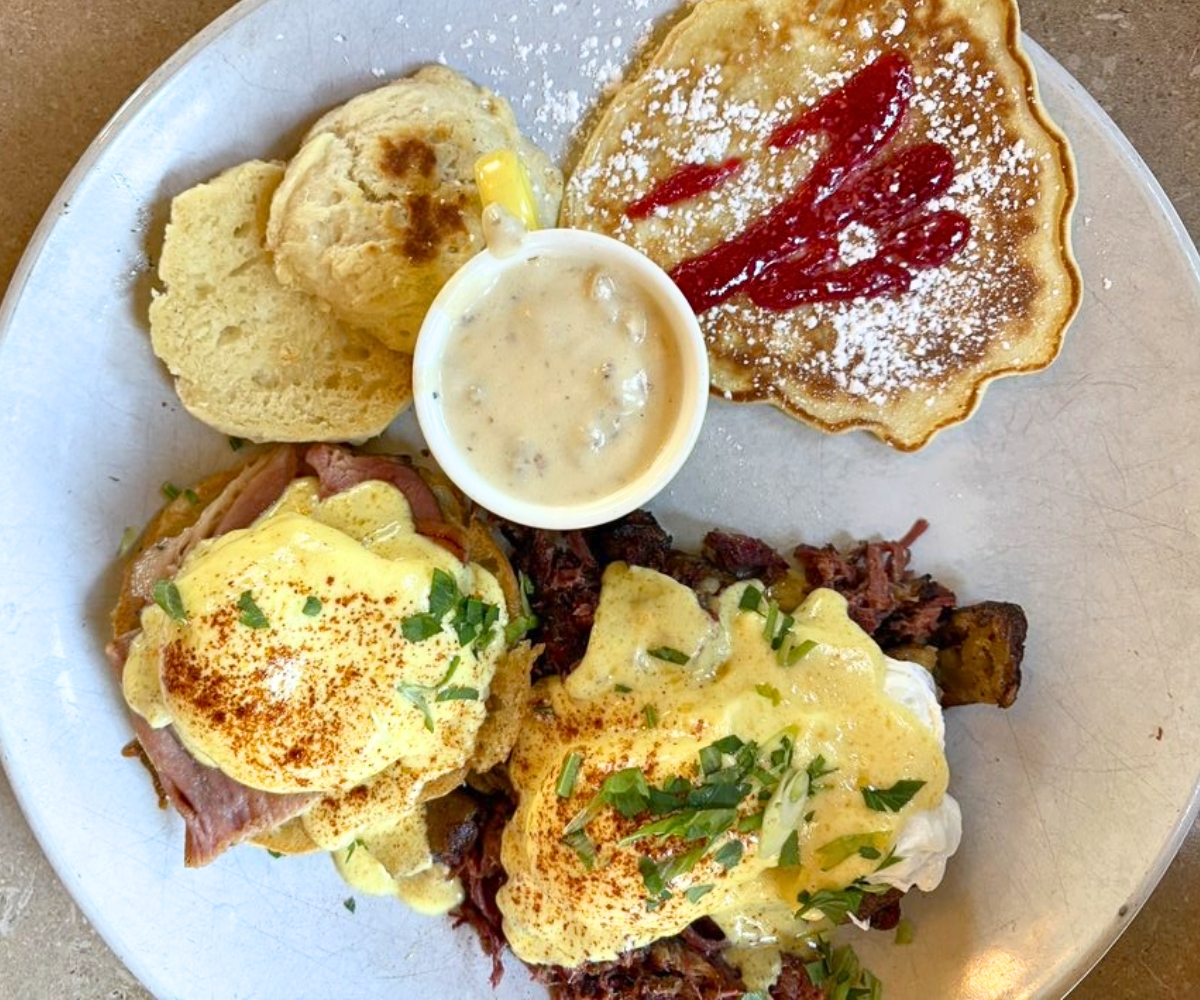 Breakfast Sampler at Bistro 76 Cafe & Catering in Edmonds, Washington