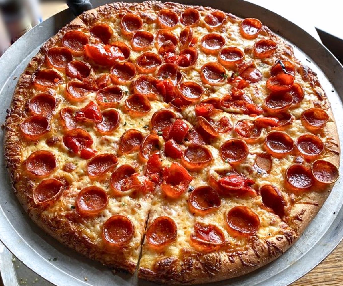 pepperoni at Impellizzeri's in Elizabethtown, KY