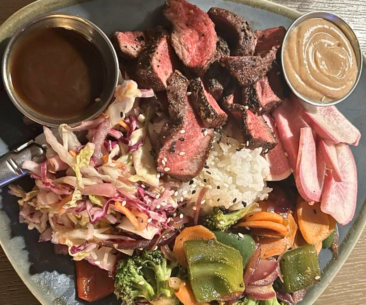 Steak Harvest Bowl at The Fairmount in Cleveland Heights, OH