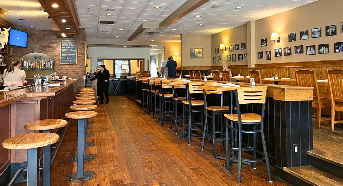 interior of The Mint Cafe and Bar in Belgrade, Montana