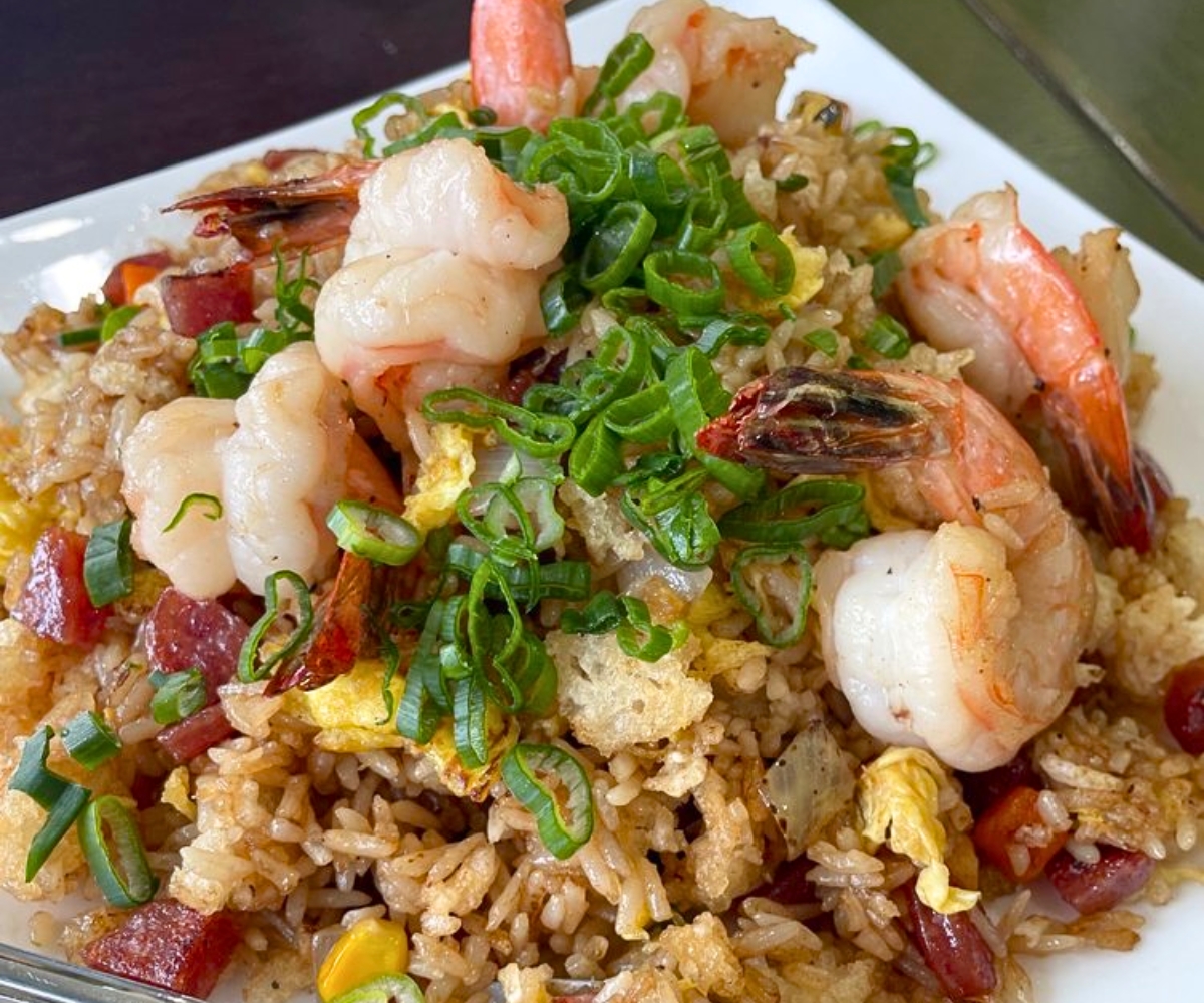 Jumbo Shrimp Fried Rice at Nudo in Metairie, Louisiana