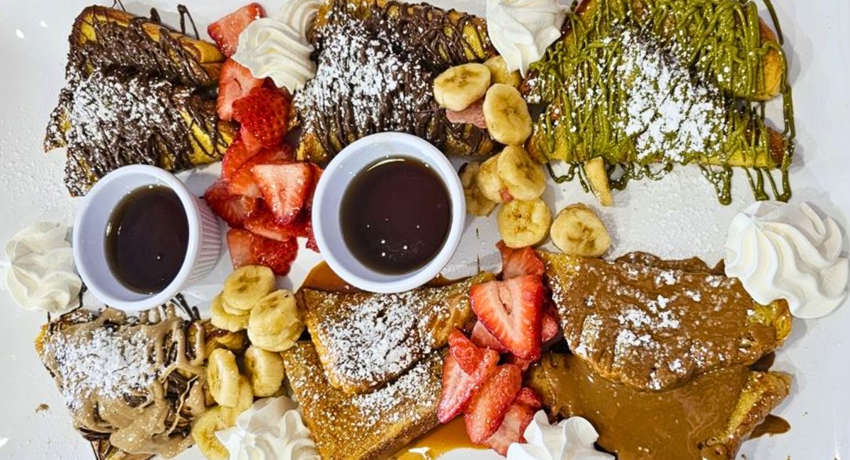French Toast Flight at French Toast Cafe in Mesa, Arizona