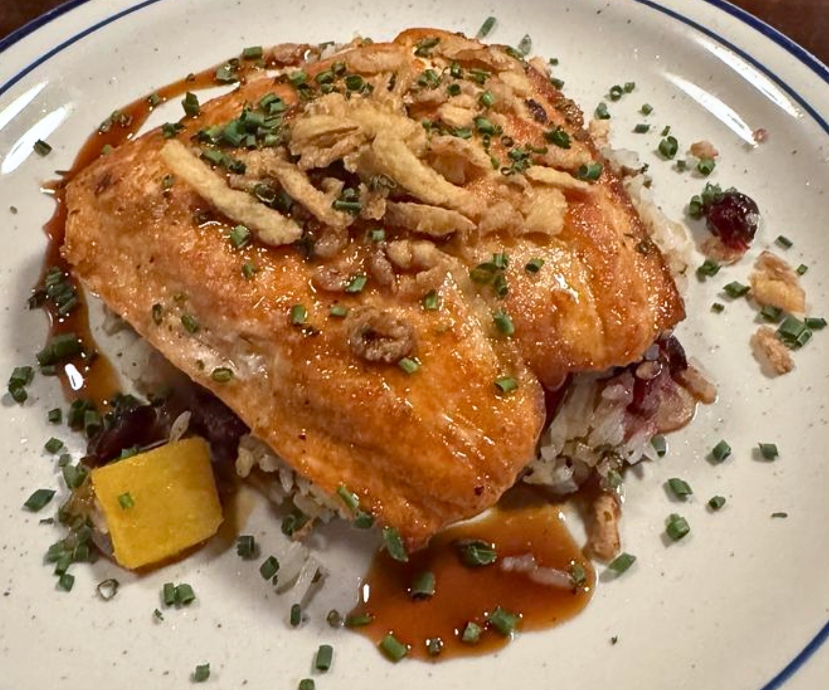 Salmon d'automne at French Market in Prairie Village, KS
