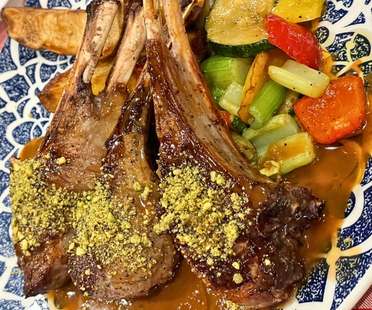 Roasted Lamb Chops at Pazzo Pomodoro in Vienna, Virginia
