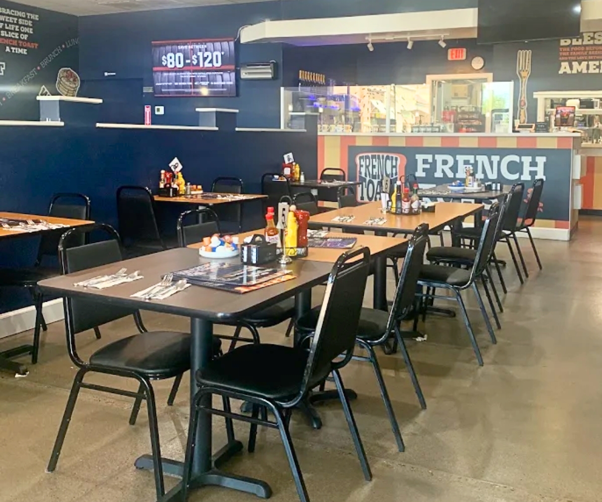 interior of French Toast Cafe in Mesa, AZ