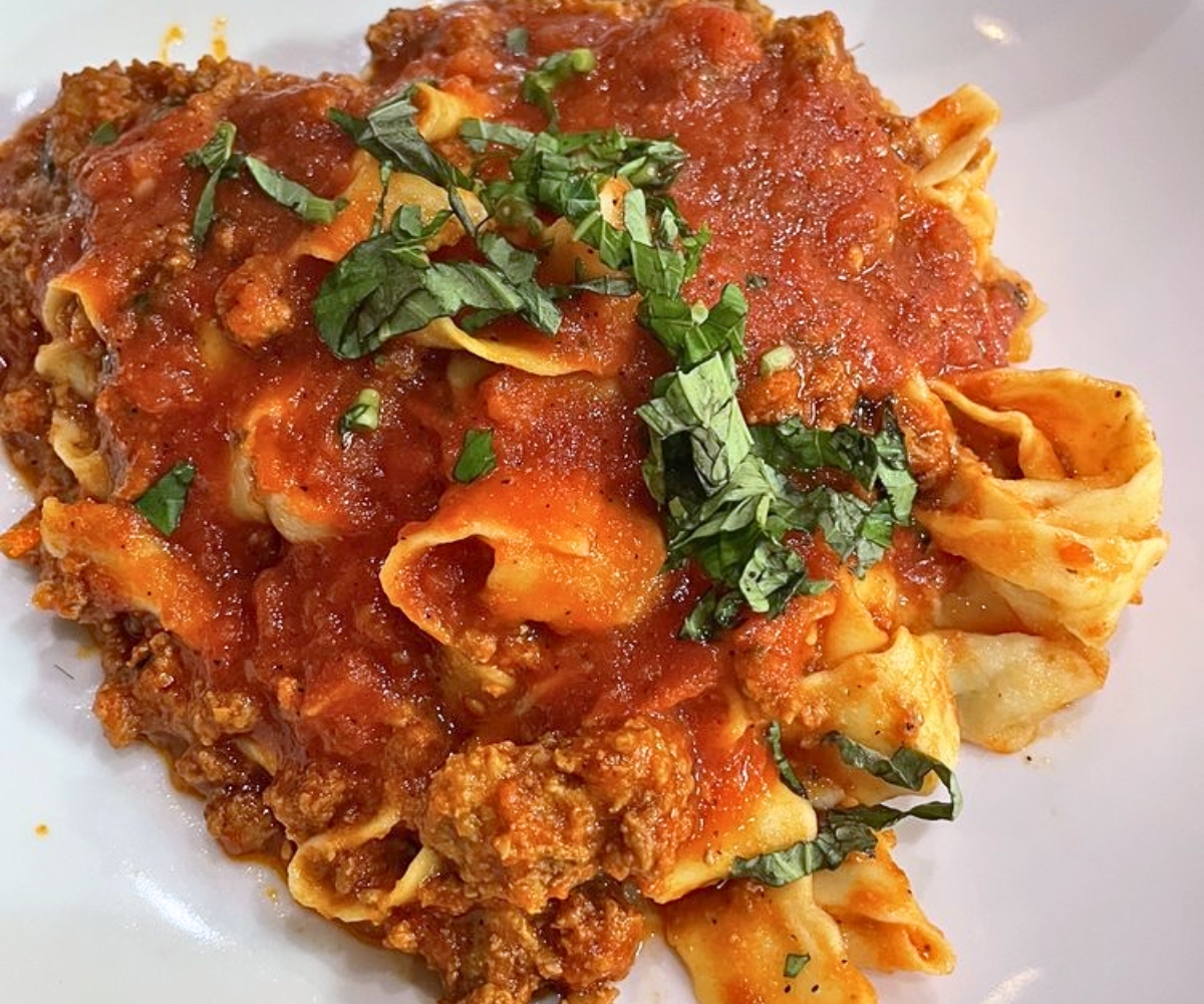 pasta at Pazzo Pomodoro in Vienna, VA