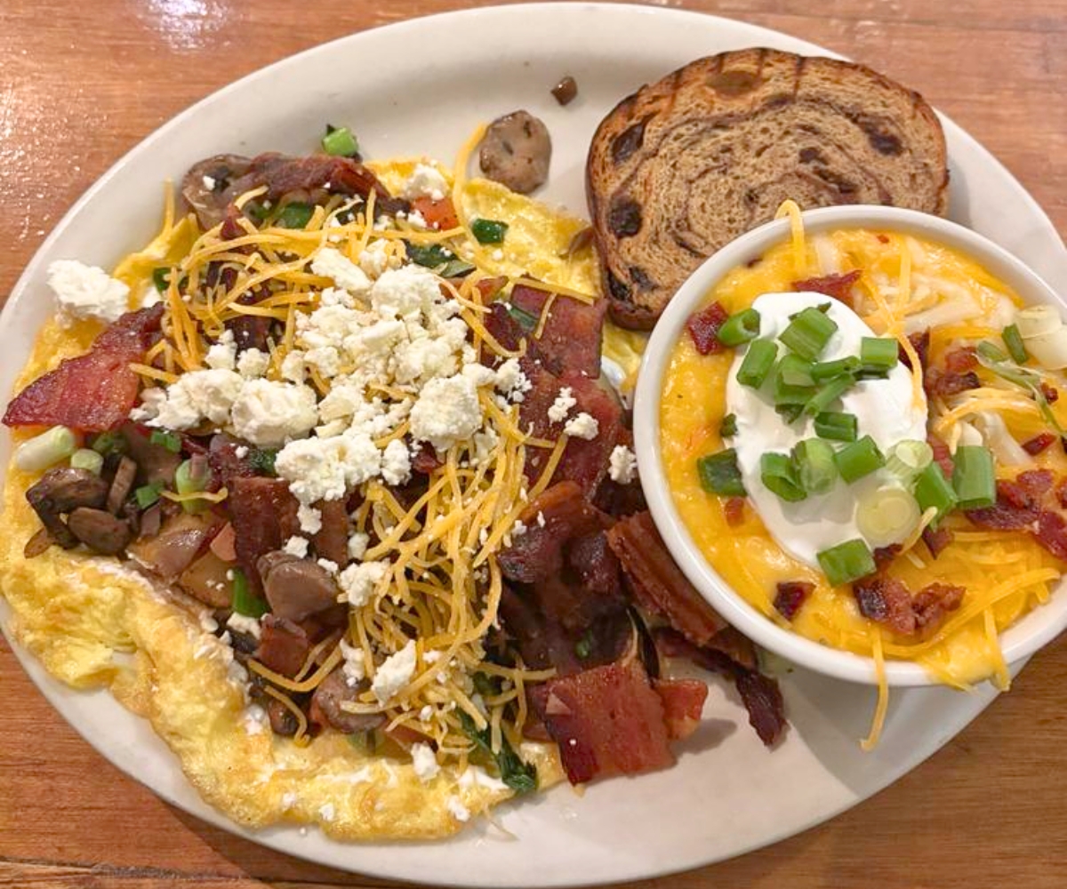 San Diegan Omelet at Brother Juniper's in Memphis, Tennessee