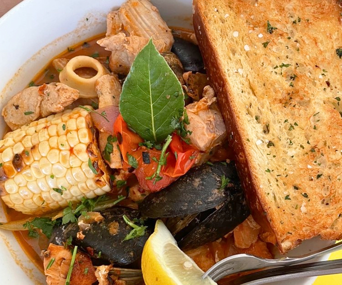 Fisherman's Stew at Northeast Seafood Kitchen in Ocean View, Delaware