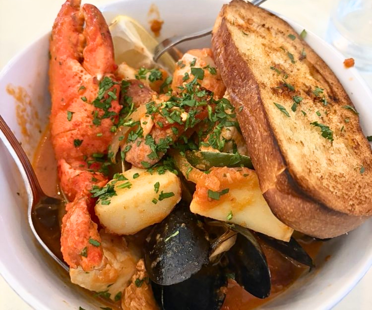 seafood boil at Northeast Seafood Kitchen in Ocean View, DE