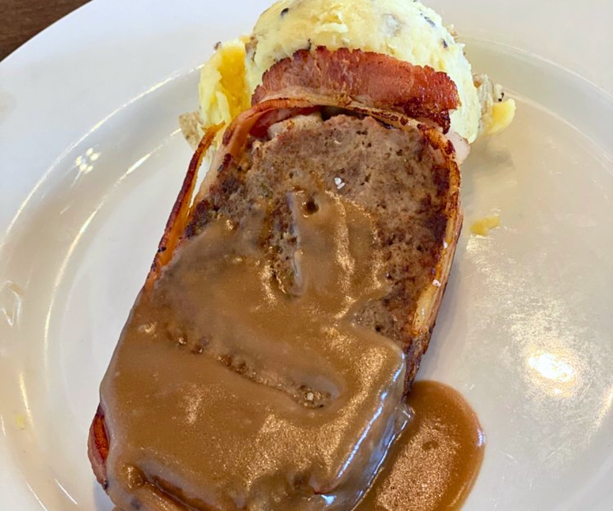 Bison Meatloaf at The Lokal Yukon in Yukon, Oklahoma