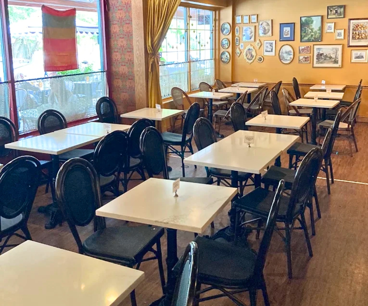 interior of French Market in Prairie Village, KS