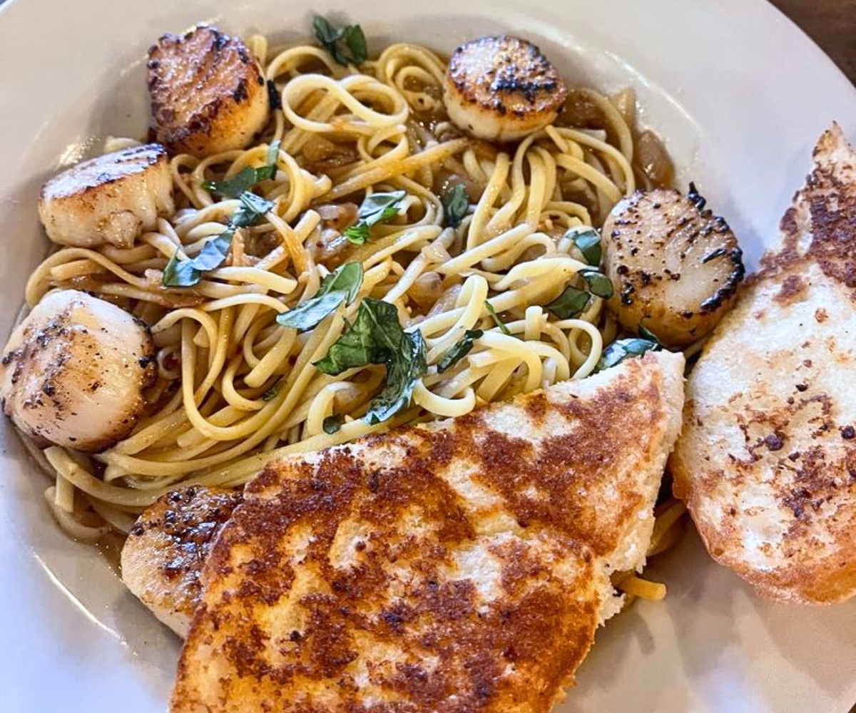 Scallop Linguine at The Lokal Yukon in Yukon, Oklahoma