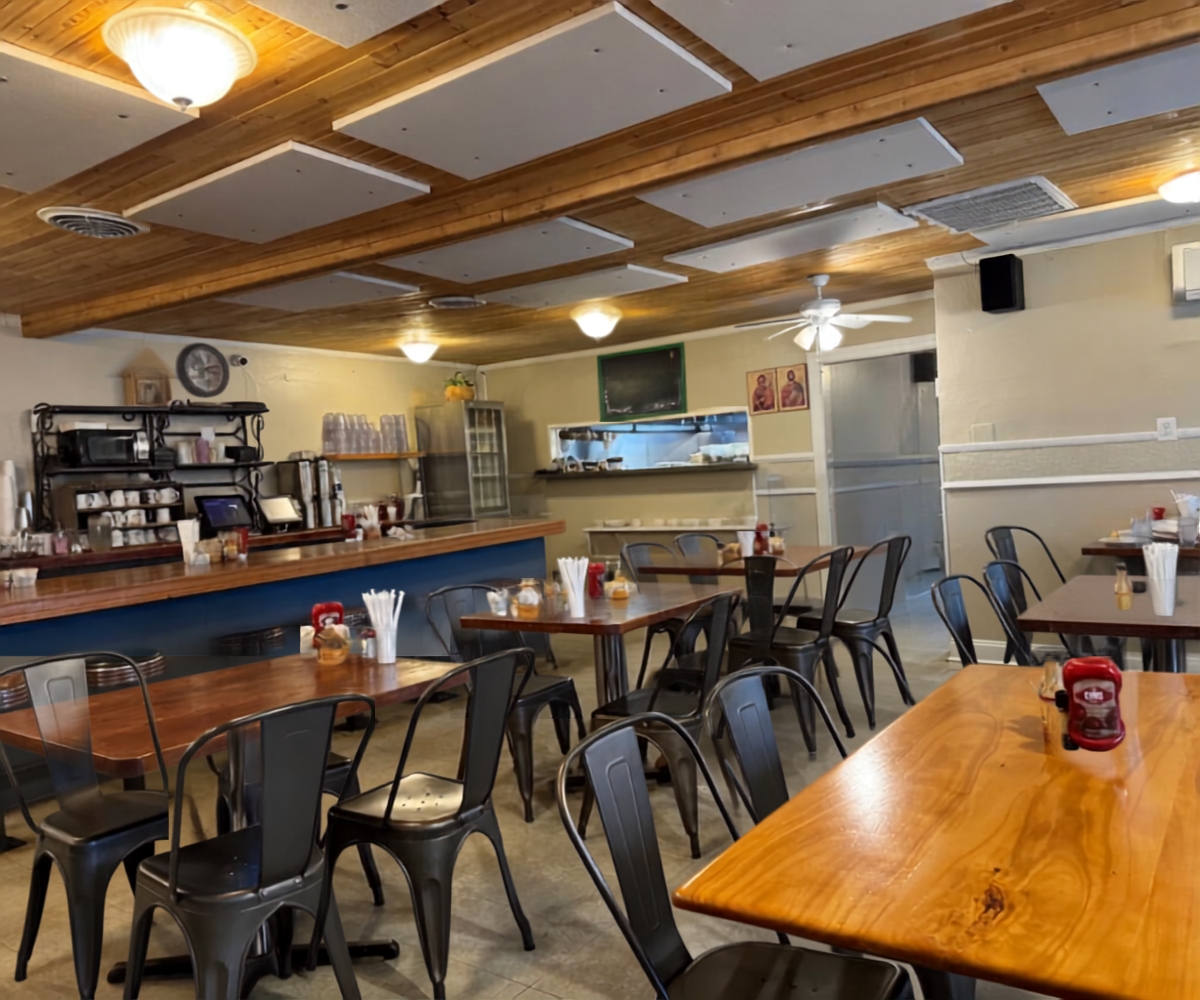 interior of Brother Juniper's in Memphis, TN