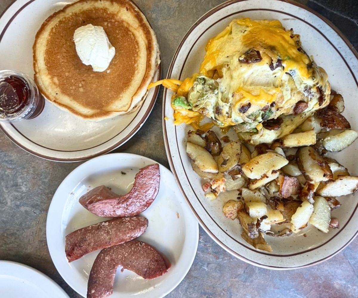 spread at Southside Grill in Anchorage, AK