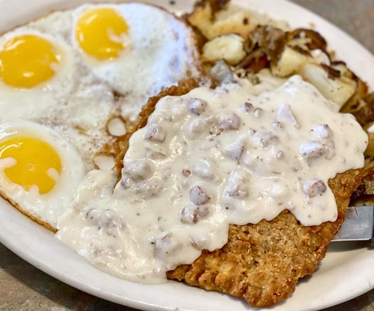 Chicken Fried Steak at Southside Grill in Anchorage, Alaska