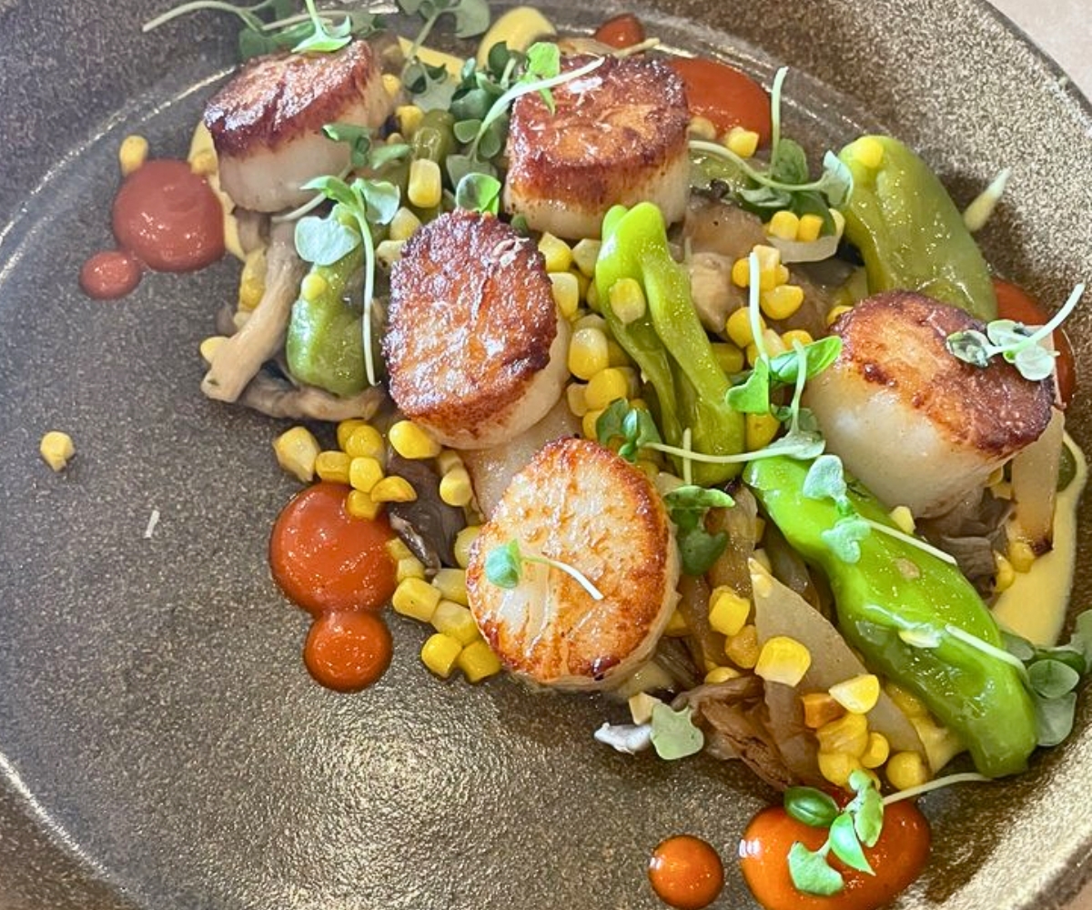 scallops at One Coastal in Fenwick Island, Delaware