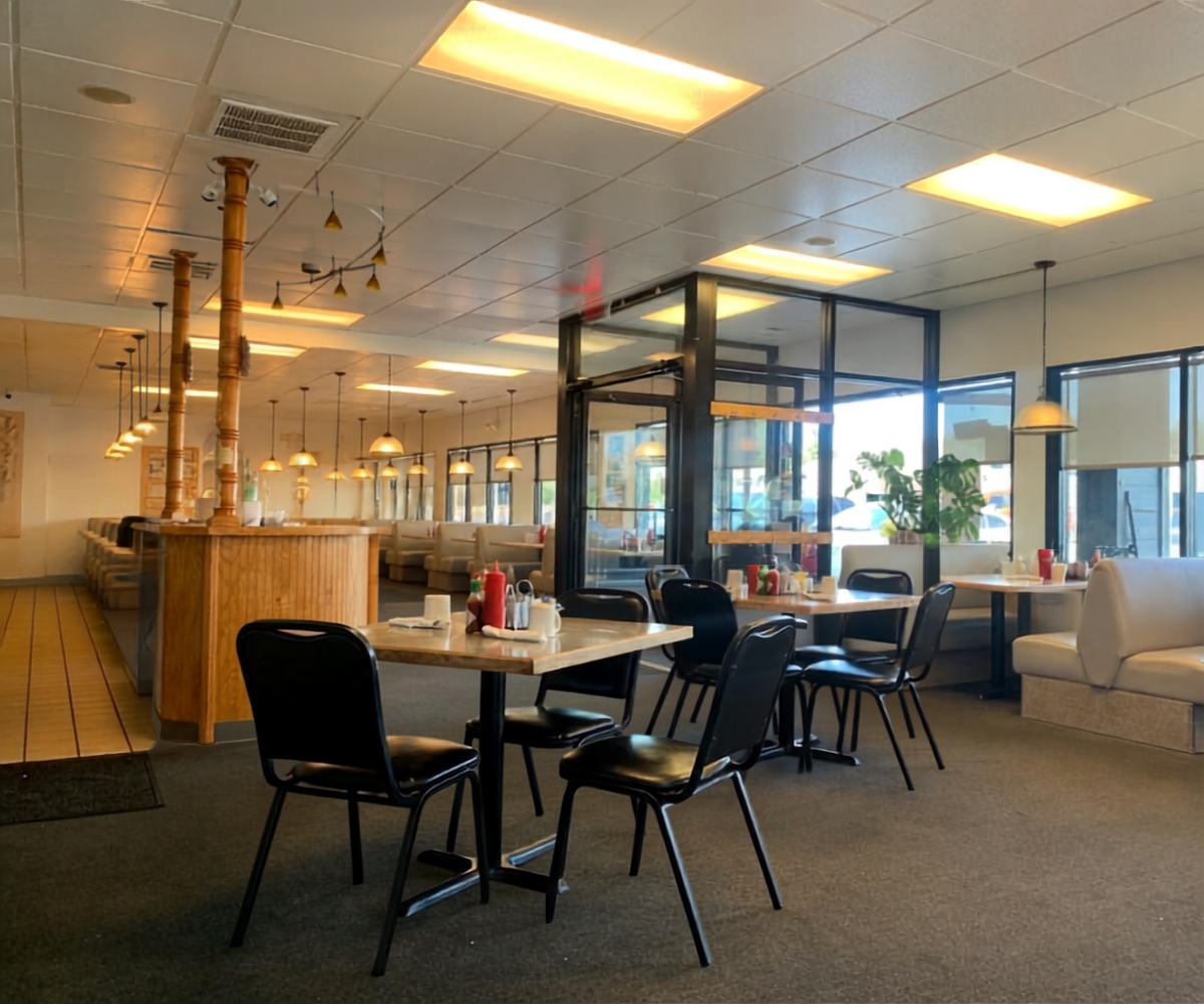 interior of Southside Grill in Anchorage, AK