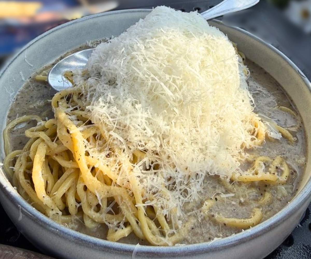 Cacio e pepe at One Coastal in Fenwick Island, Delaware