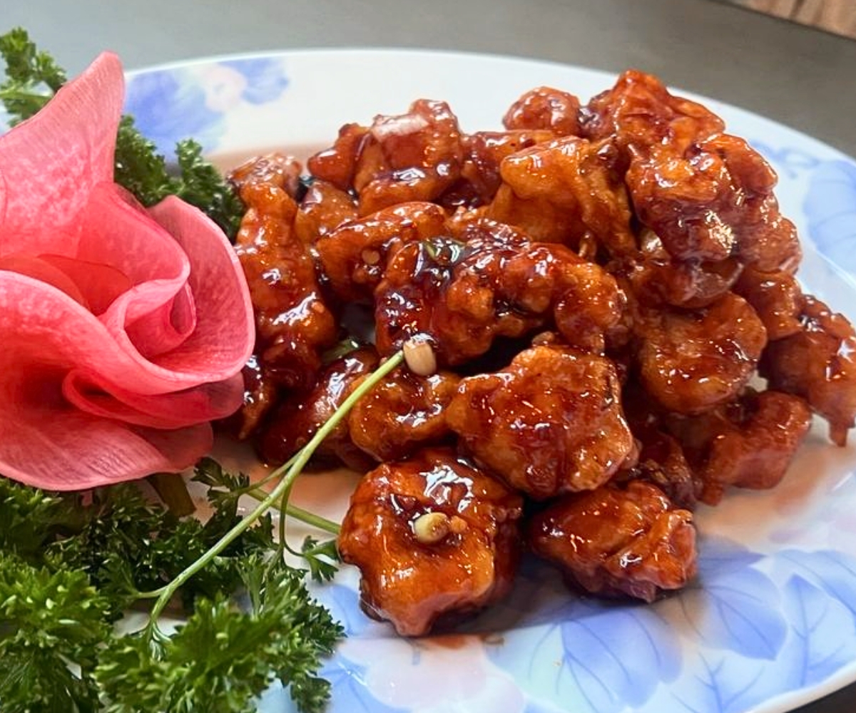 General Tso's Chicken at Songbird in Fairfax, Virginia