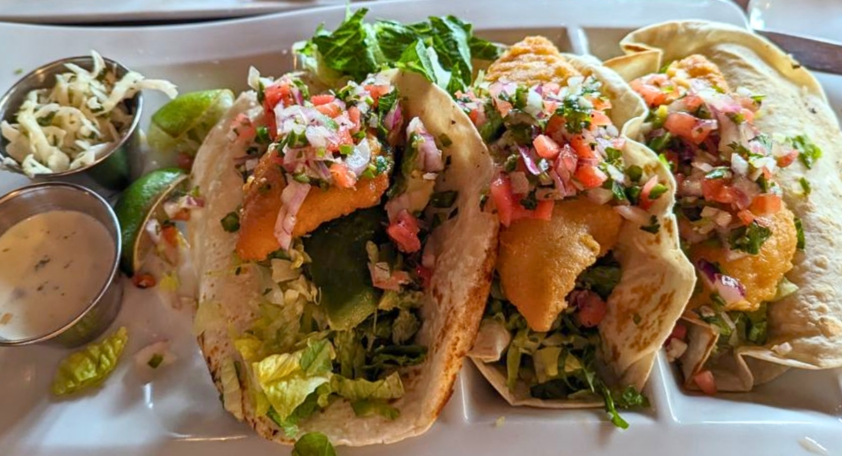 Fish Tacos at Twisted Olive in Bethlehem, PA