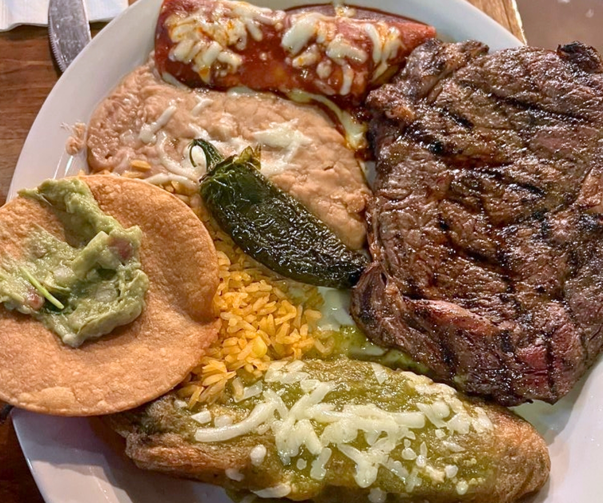 Bistec Ranchero at Chihuahua's Grill & Cantina in Winnemucca, Nevada