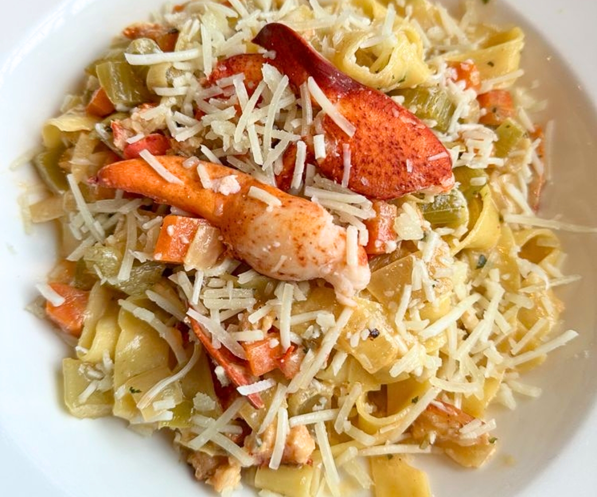 Lobster Bolognese at Aspen Restaurant and Bar in Old Saybrook, Connecticut