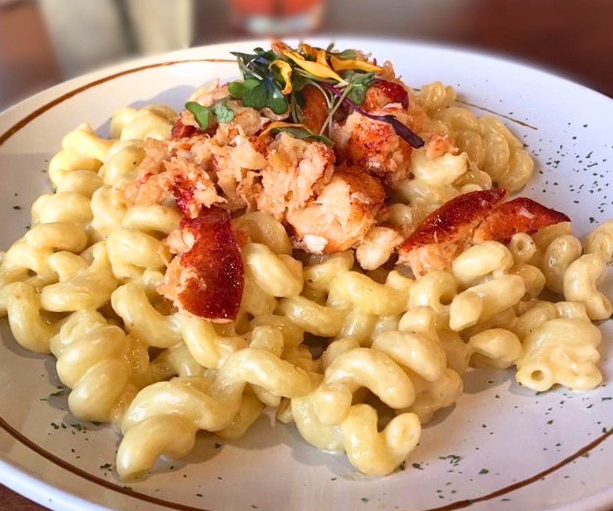 Lobster Mac & Cheese at Salty Steer in Wall, South Dakota