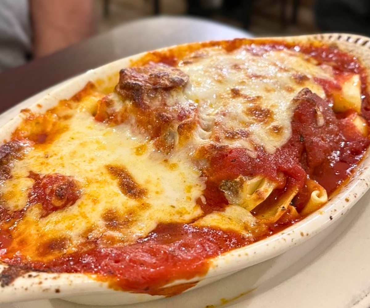 Pasta Combo at Luigi's in North Platte, Nebraska