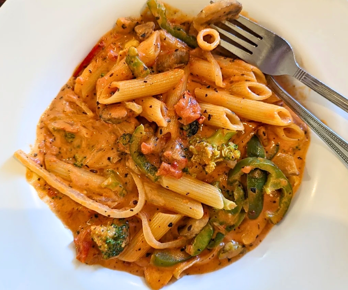 Pasta Primavera at Luigi's in North Platte, NE