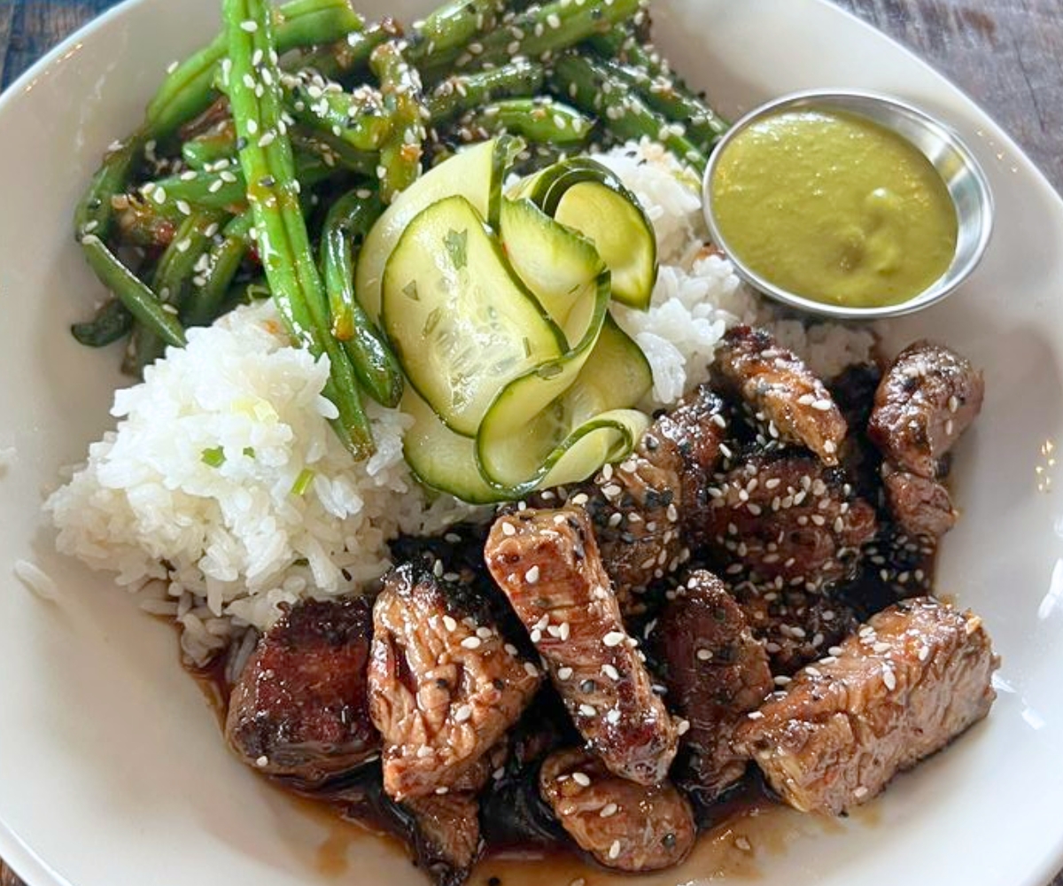 Shaking Beef at Pig's Ear American Bistro in Hurricane, Utah