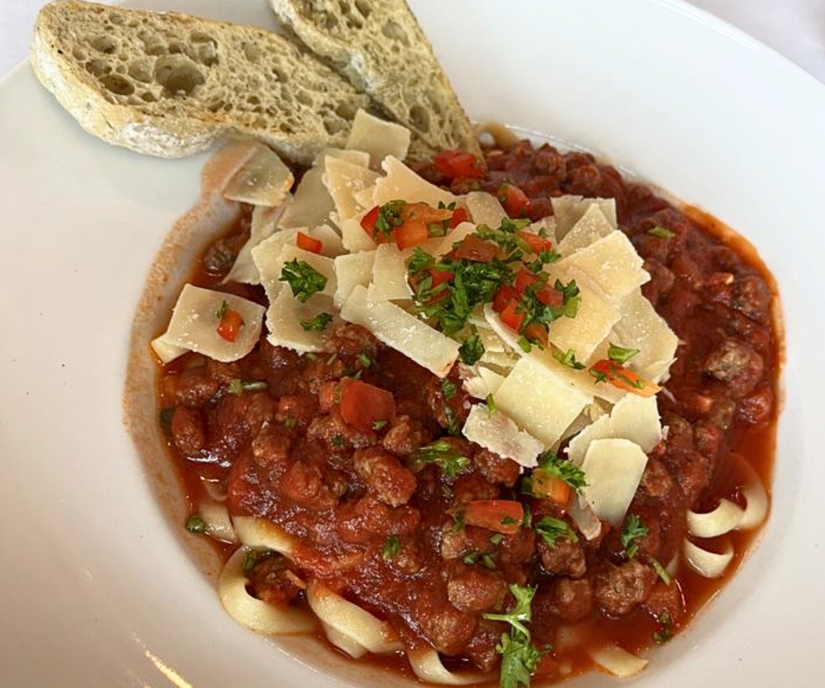 Rustic Bolognese at Belfre Kitchen in Delafield, Wisconsin