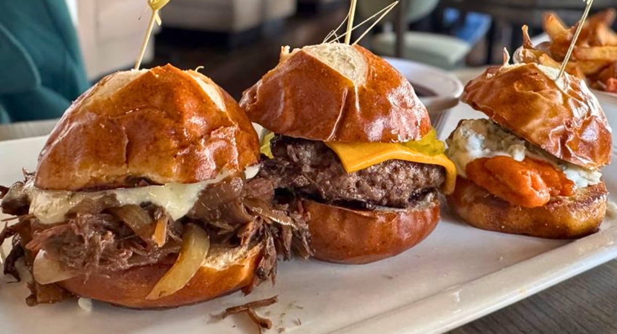 Slider Trio at Modern Plate in Elmhurst, IL