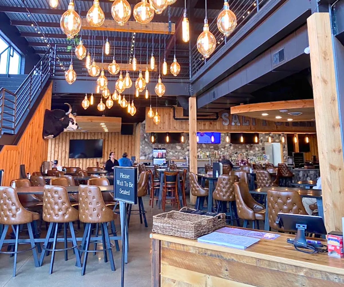 interior of Salty Steer in Wall, South Dakota