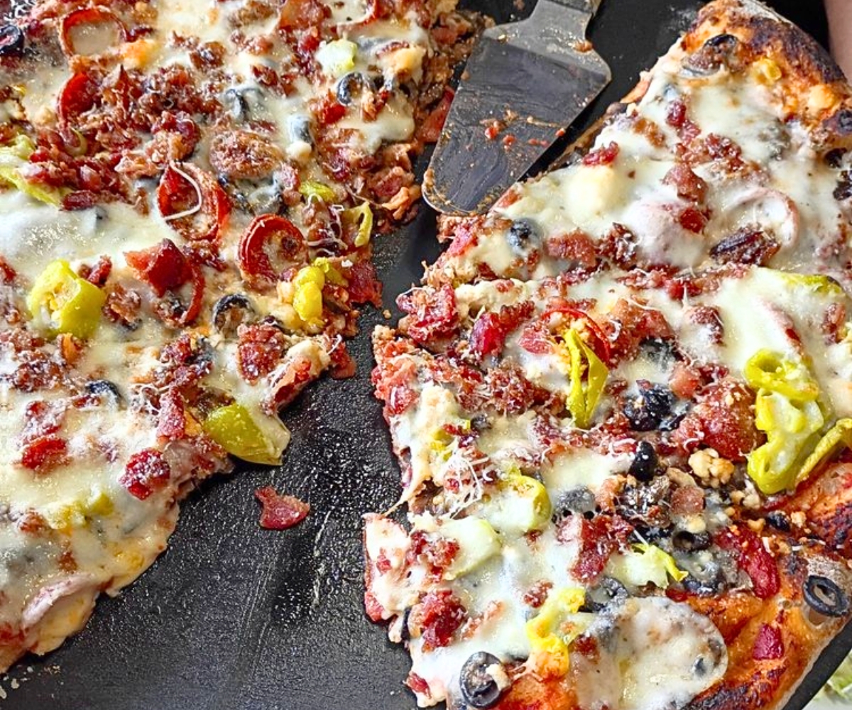 pizza at The Toad House in Bremerton, Washington