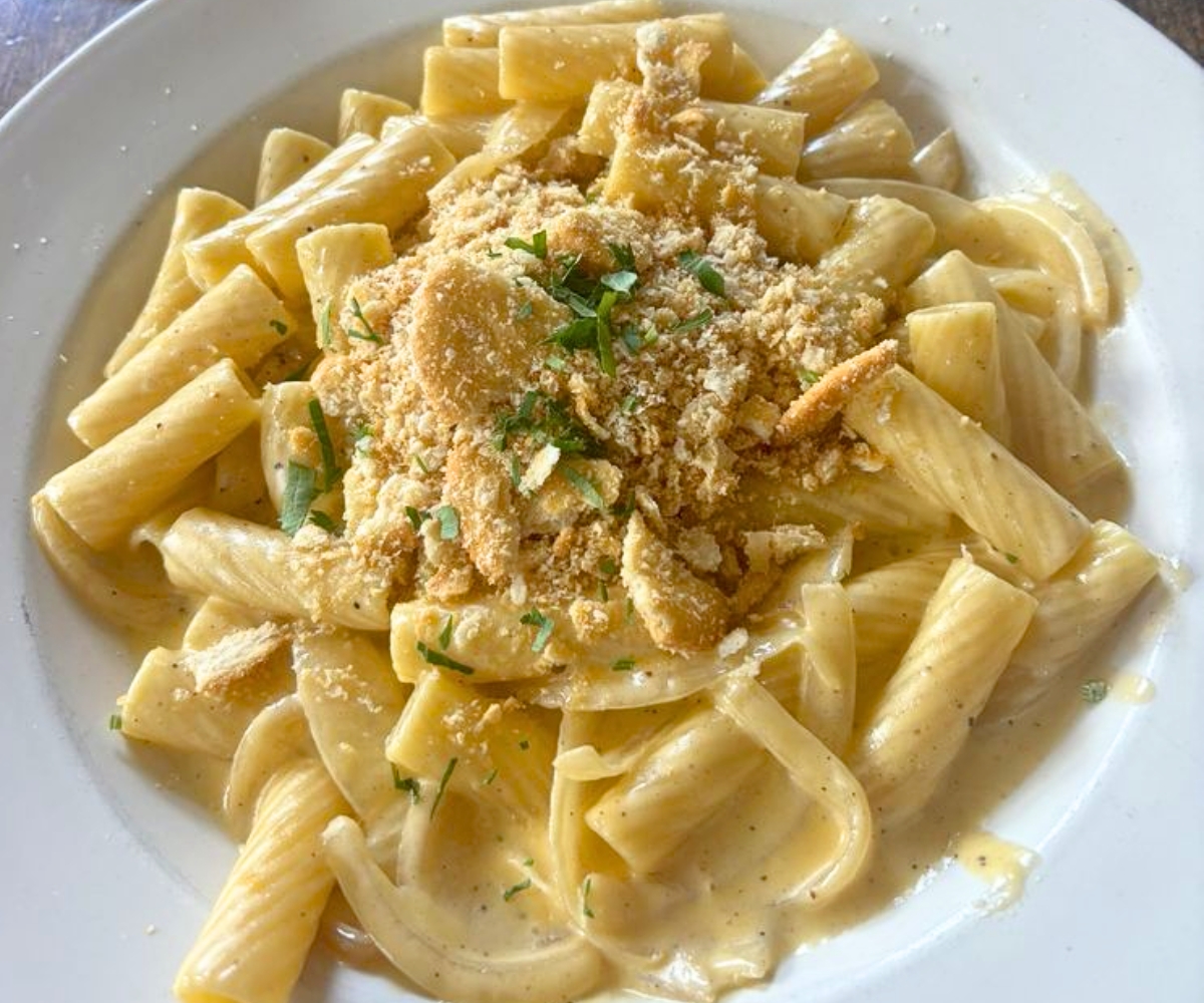 Baked Mac 'N Cheese at Mercy Tavern in Salem, Massachusetts