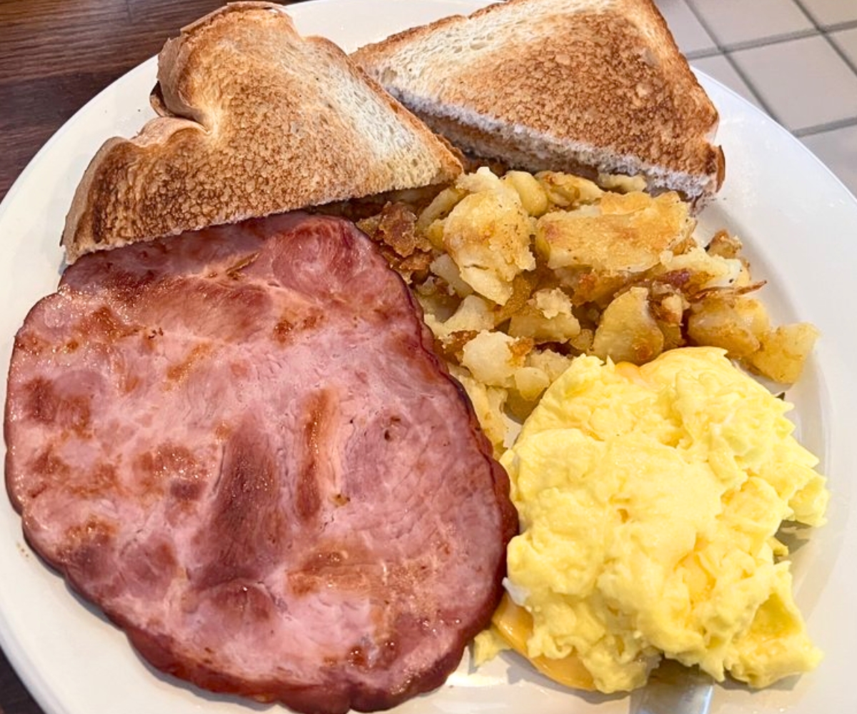 Ham Platter at Orchard Cafe in Odenton, Maryland
