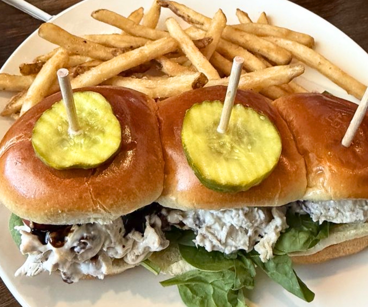 sliders at Jamie's Local Flavor in Harrison, Arkansas