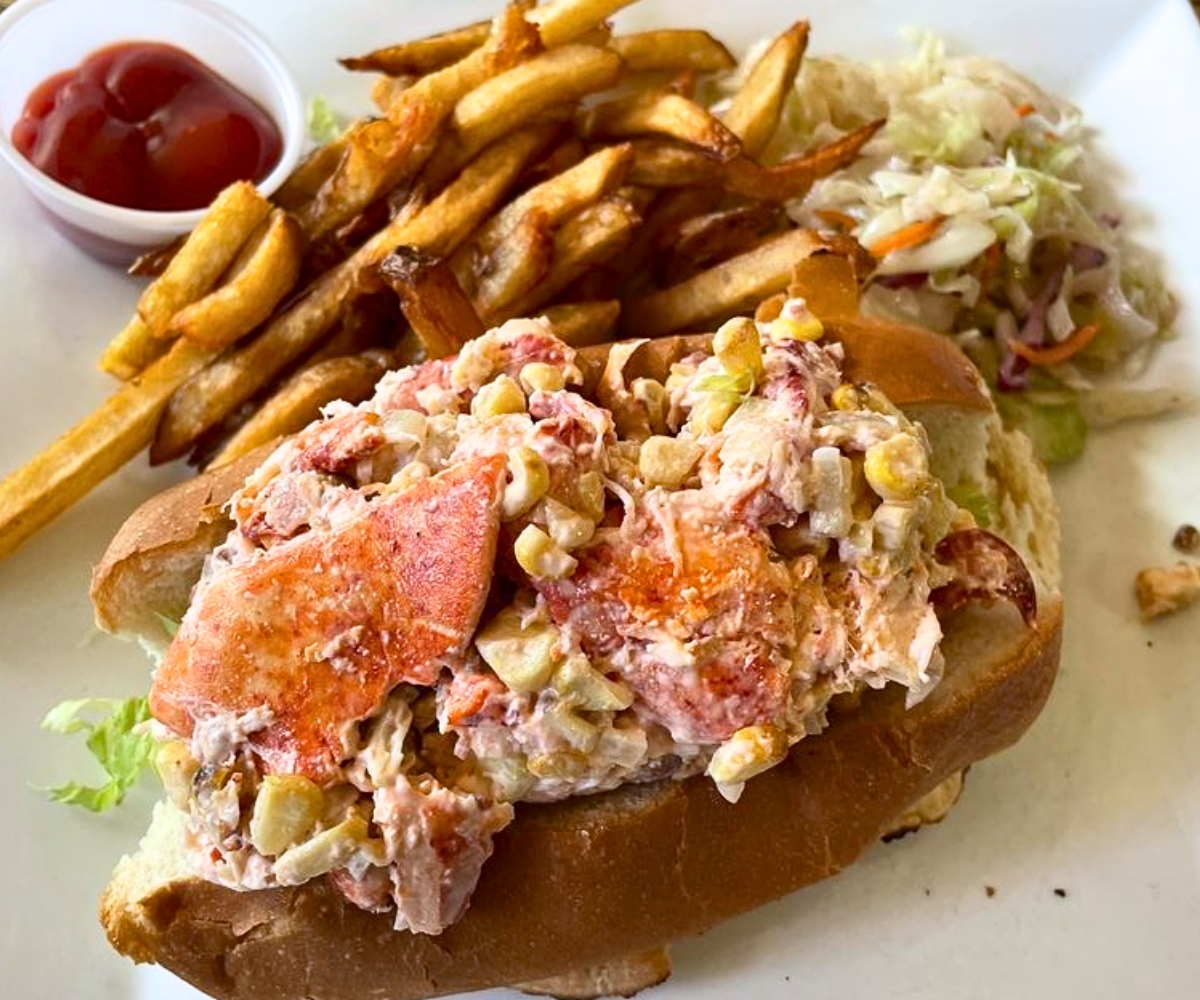 Lobster Roll at Mercy Tavern in Salem, MA