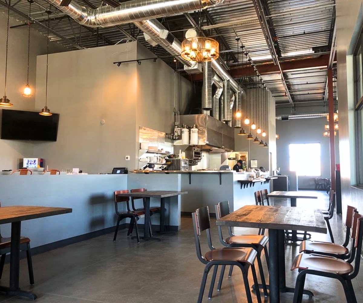 Interior of Pig's Ear American Bistro in Hurricane, UT