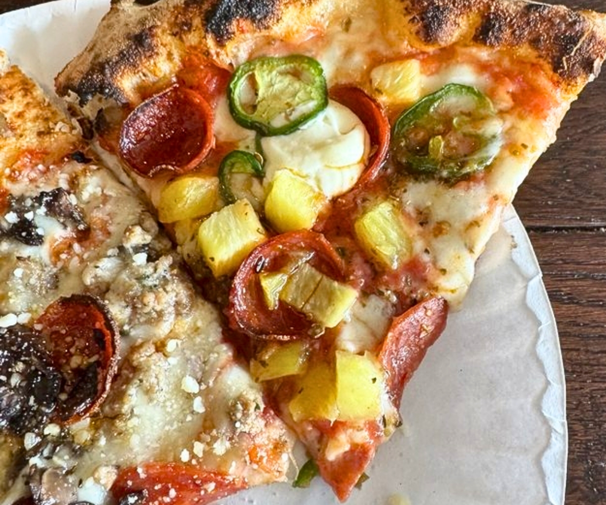pizzas at Righteous Slice in Rexburg, ID