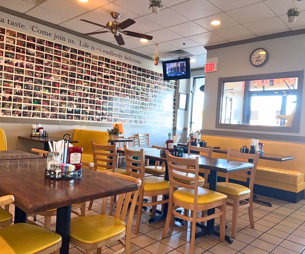 interior of Orchard Cafe in Odenton, MD