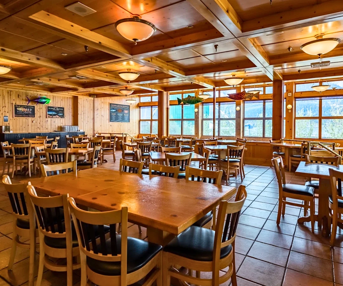 interior of Twisted Fish in Juneau, AK