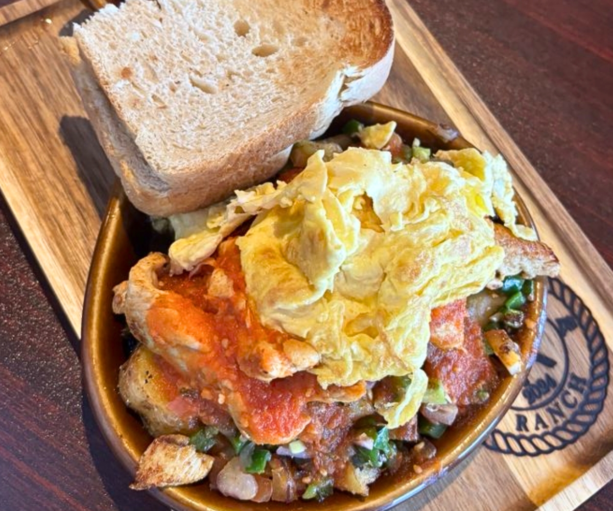 Rancheros Skillet at Sunrise Ranch Restaurant in Wentzville, Missouri