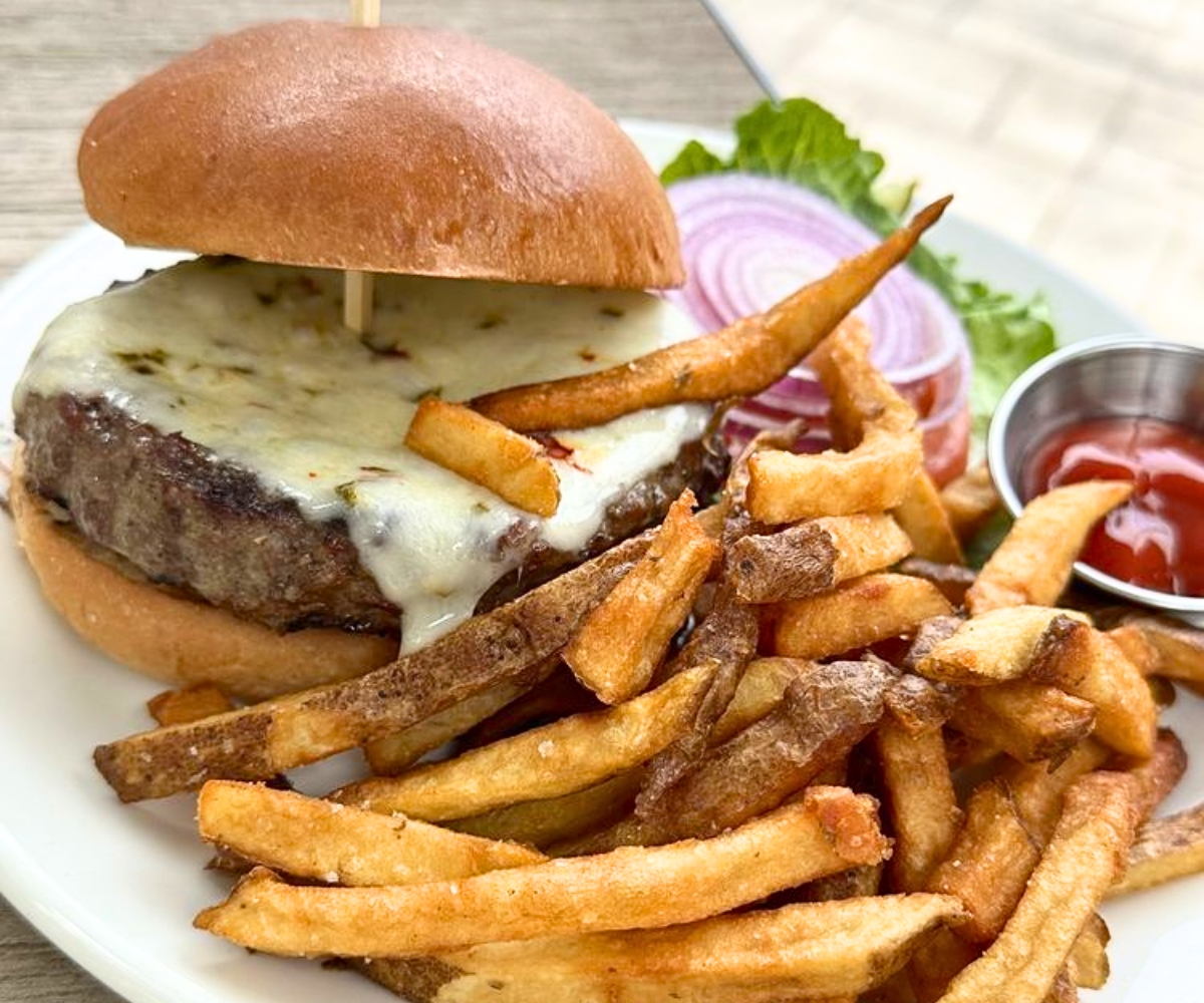 LPH Burger at Leeds Public House in Michigan City, Indiana