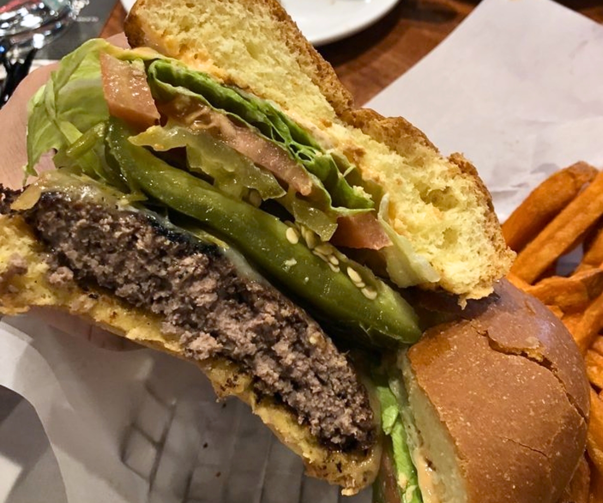 Hot Hand at Lucky Beaver Bar & Burger in Stateline, Nevada