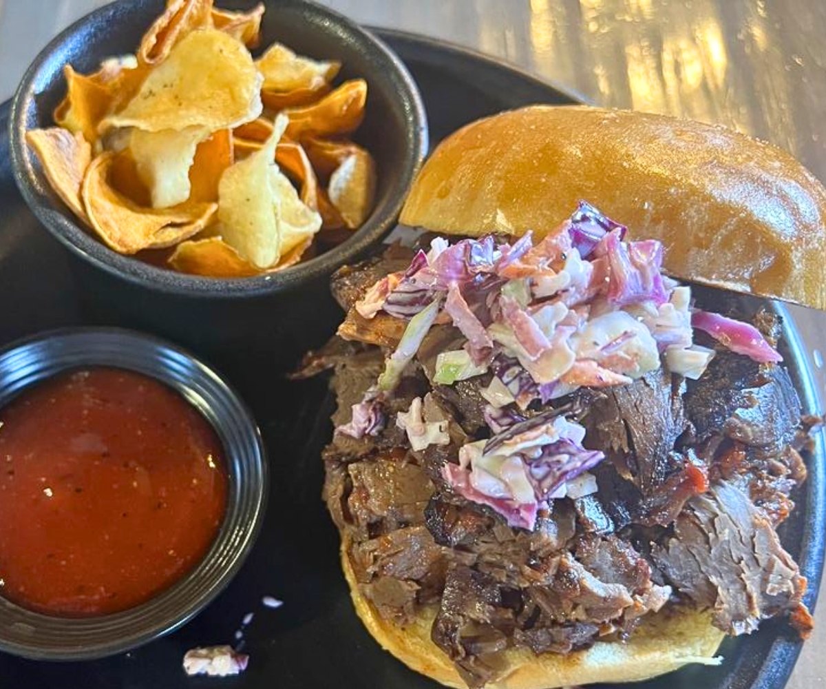 brisket at Alma Bea in Shepherdstown, WV
