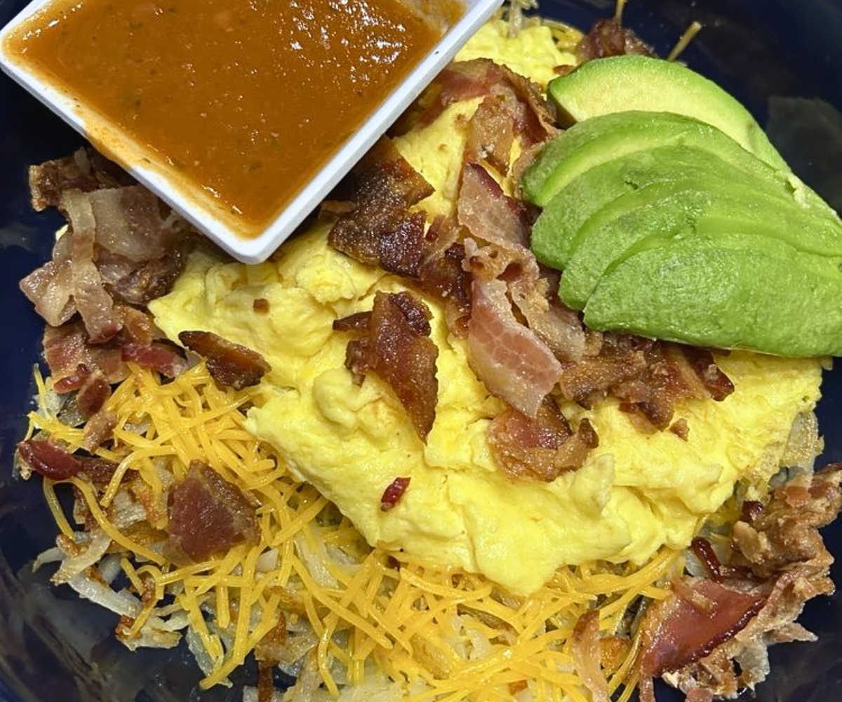 Farm House Bowl at Stella's Fresh Brunch in Pearland, Texas