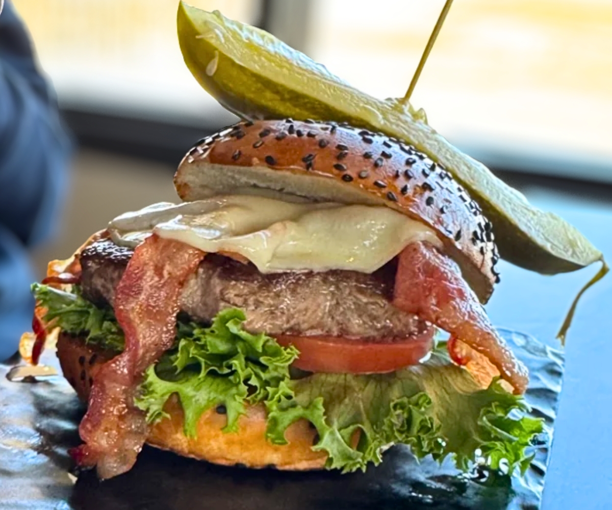 Bacon Cheeseburger at Prime On The Nine in Dodge City, KS