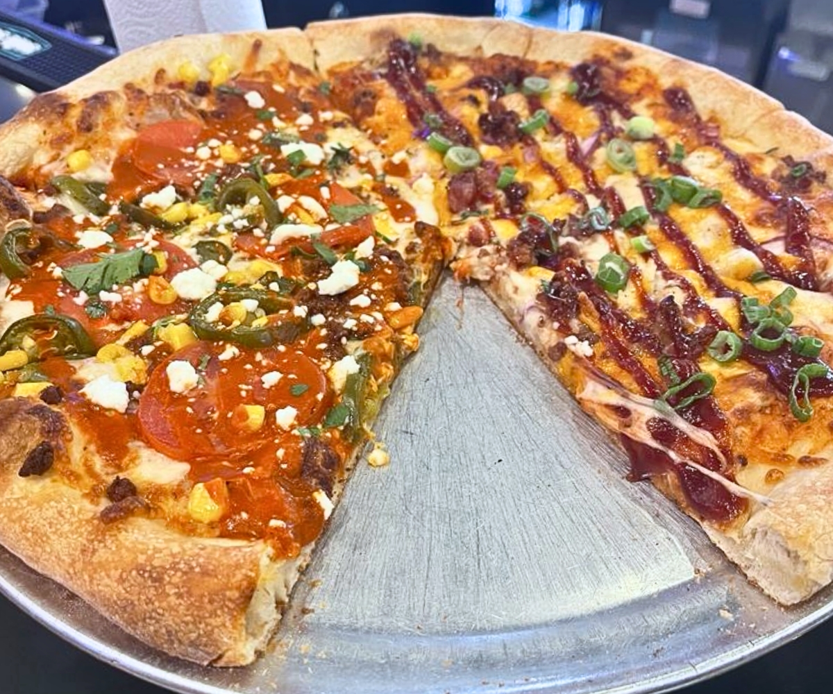 Half TX BBQ and half Quinceanera at The Heights Pizzeria and Drafthouse in Harker Heights, TX